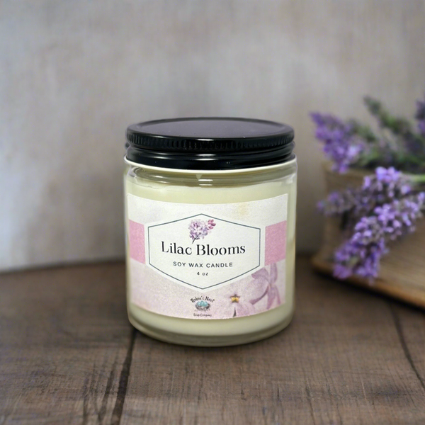Lilac Blooms Candle