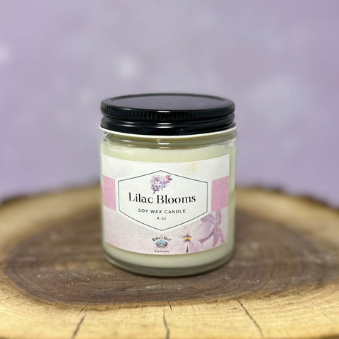 Lilac Blooms Candle