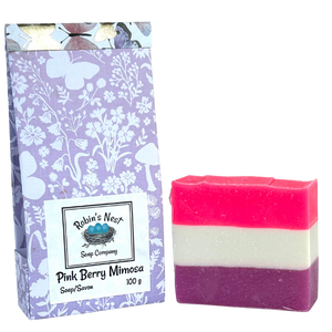 Pink Berry Mimosa Soap Bar
