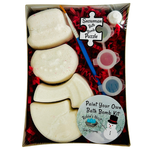 Paint Your Own Bath Bomb Kit