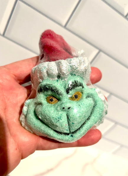 Grinchy Bath Bomb