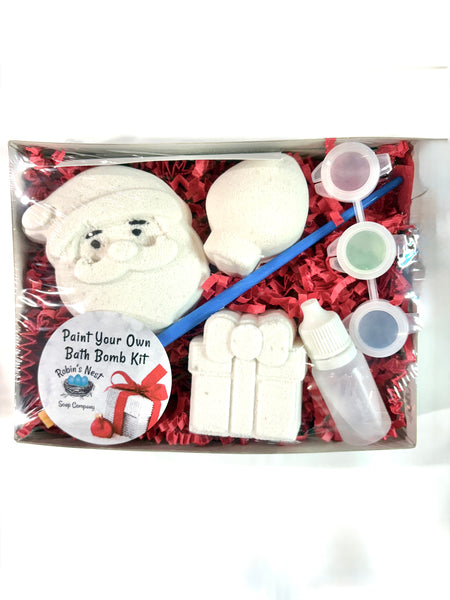 Paint Your Own Bath Bomb Kit