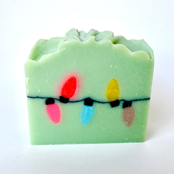Christmas Lights Bar Soap