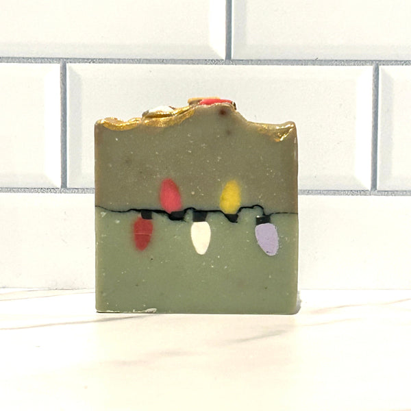 Christmas Lights Bar Soap