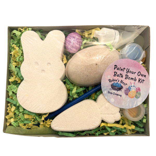 Paint Your Own Bath Bomb Kit
