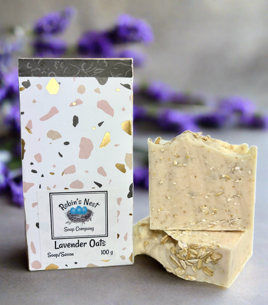 Lavender Oats Soap Bar